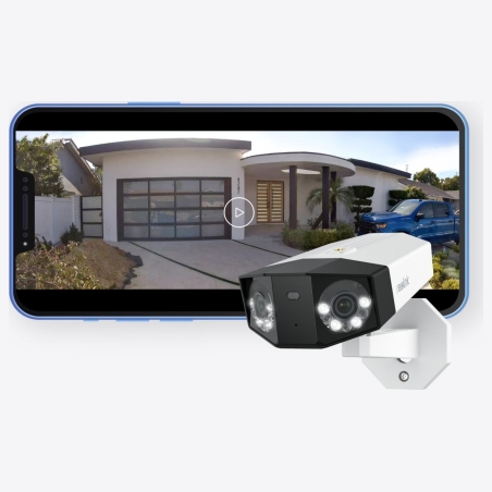 Reolink | Dual-Lens PoE Security Camera with 180° Panoramic View | Duo Series P750 | Bullet | 16 MP | 2.8mm/F1.6 | Power over Et