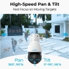 Reolink Smart 4K PoE Security Camera with 16X Optical Zoom | P850 | PTZ | 5.3-86mm | H.265/H.264 | Micro SD, Max. 256 GB