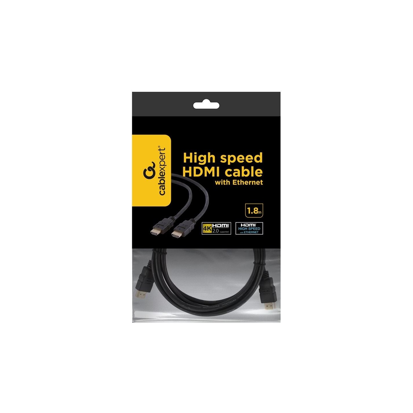 Cablexpert | CC-HDMI4-6 | High speed HDMI male-male cable | HDMI to HDMI | 1.8 m
