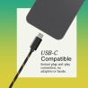 Marley Wired Earbuds | Smile Jamaica | Built-in microphone | USB Type-C | Rasta