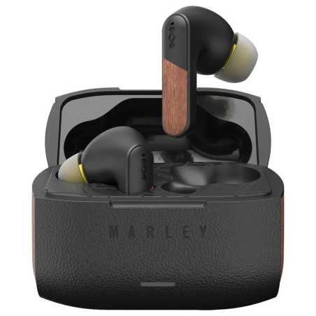 Marley Wireless Earbuds | Trenchtown | Built-in microphone | Bluetooth | ANC | Signature Black