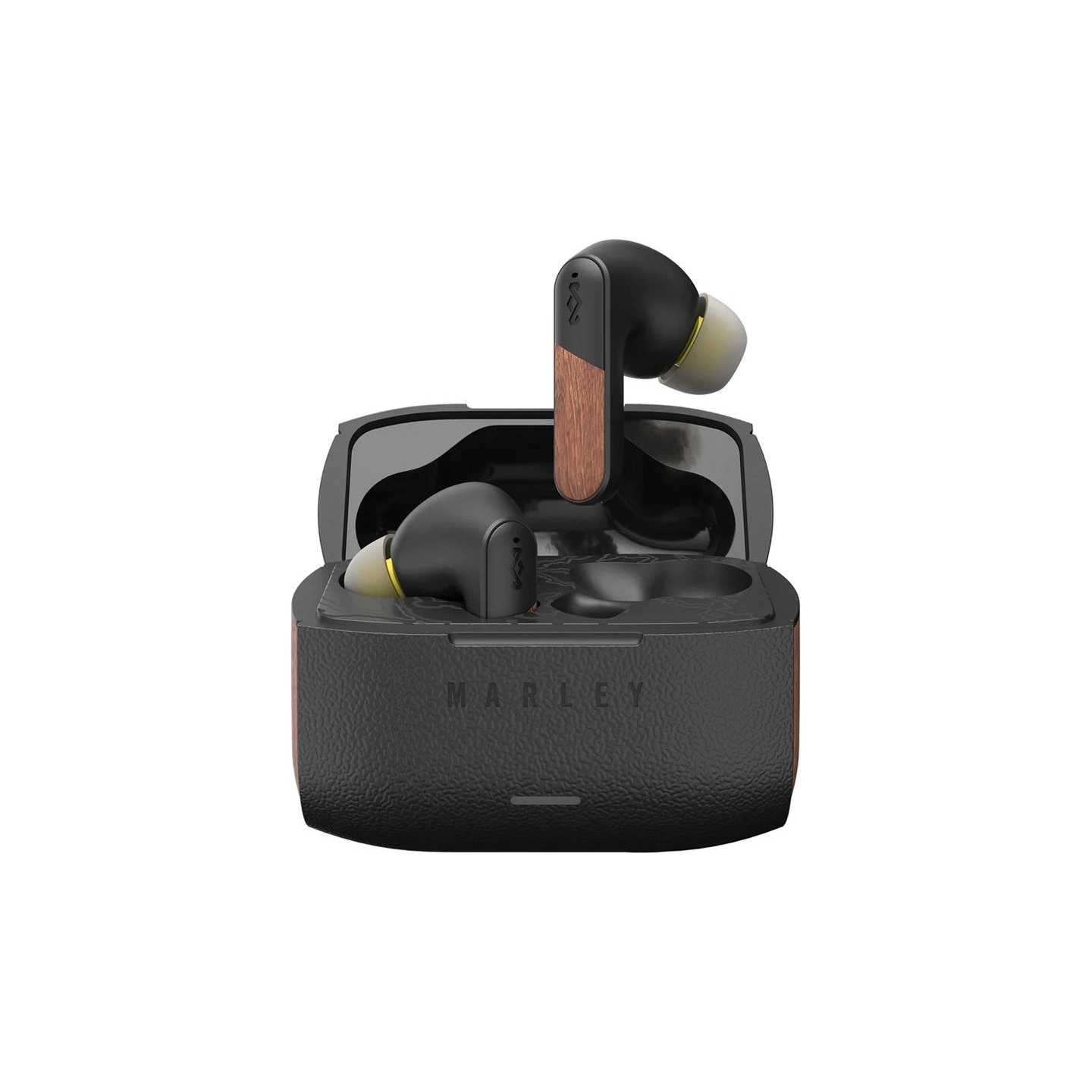 Marley Wireless Earbuds | Trenchtown | Built-in microphone | Bluetooth | ANC | Signature Black
