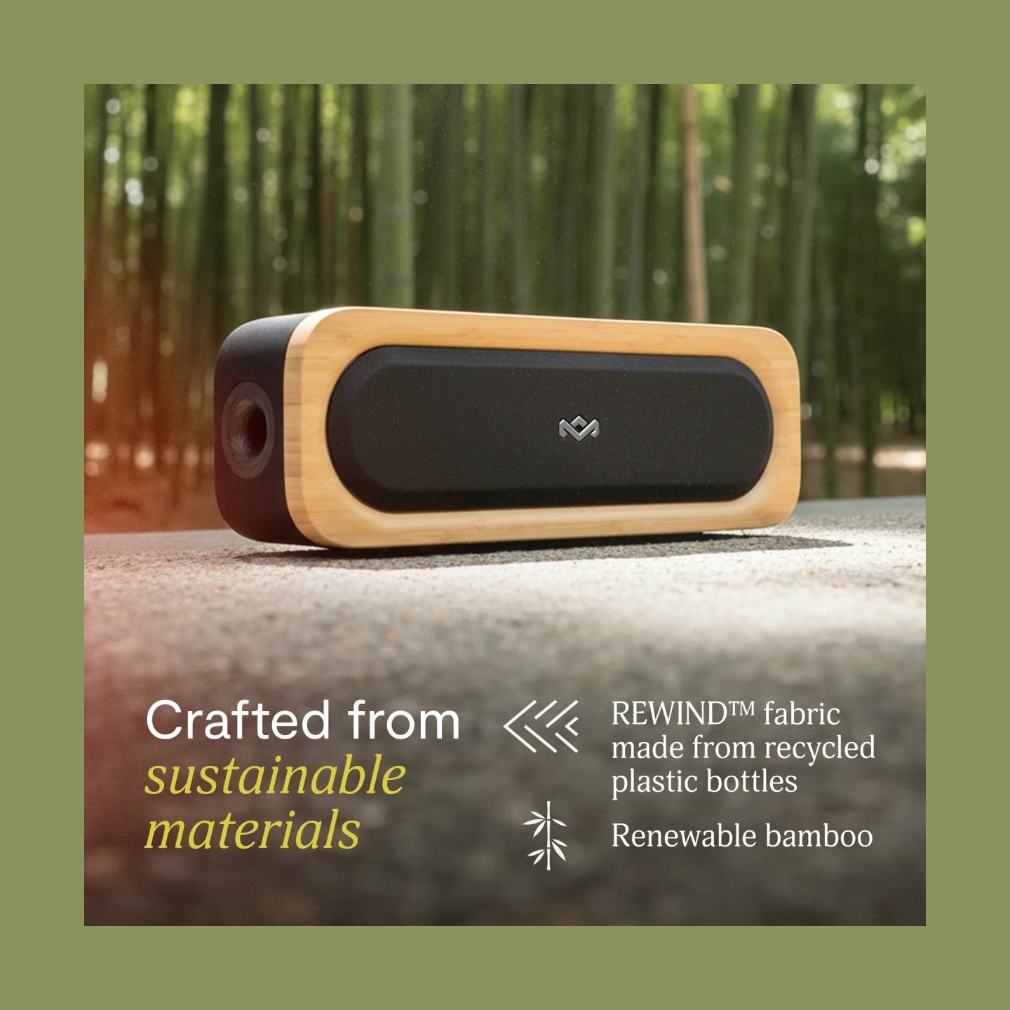 Marley Speaker | Get Together 3 | Bluetooth | Signature Black | Wireless connection