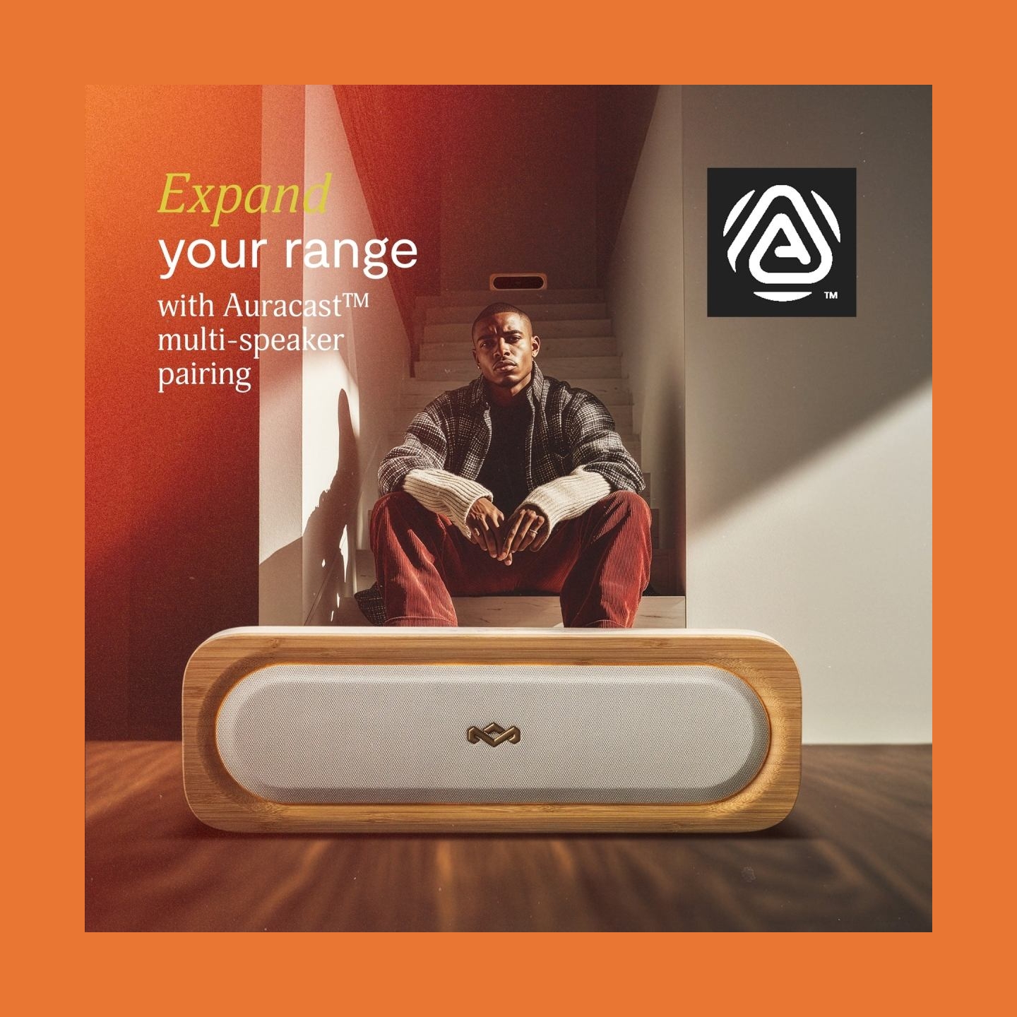 Marley Speaker | Get Together 3 | Bluetooth | Signature Black | Wireless connection