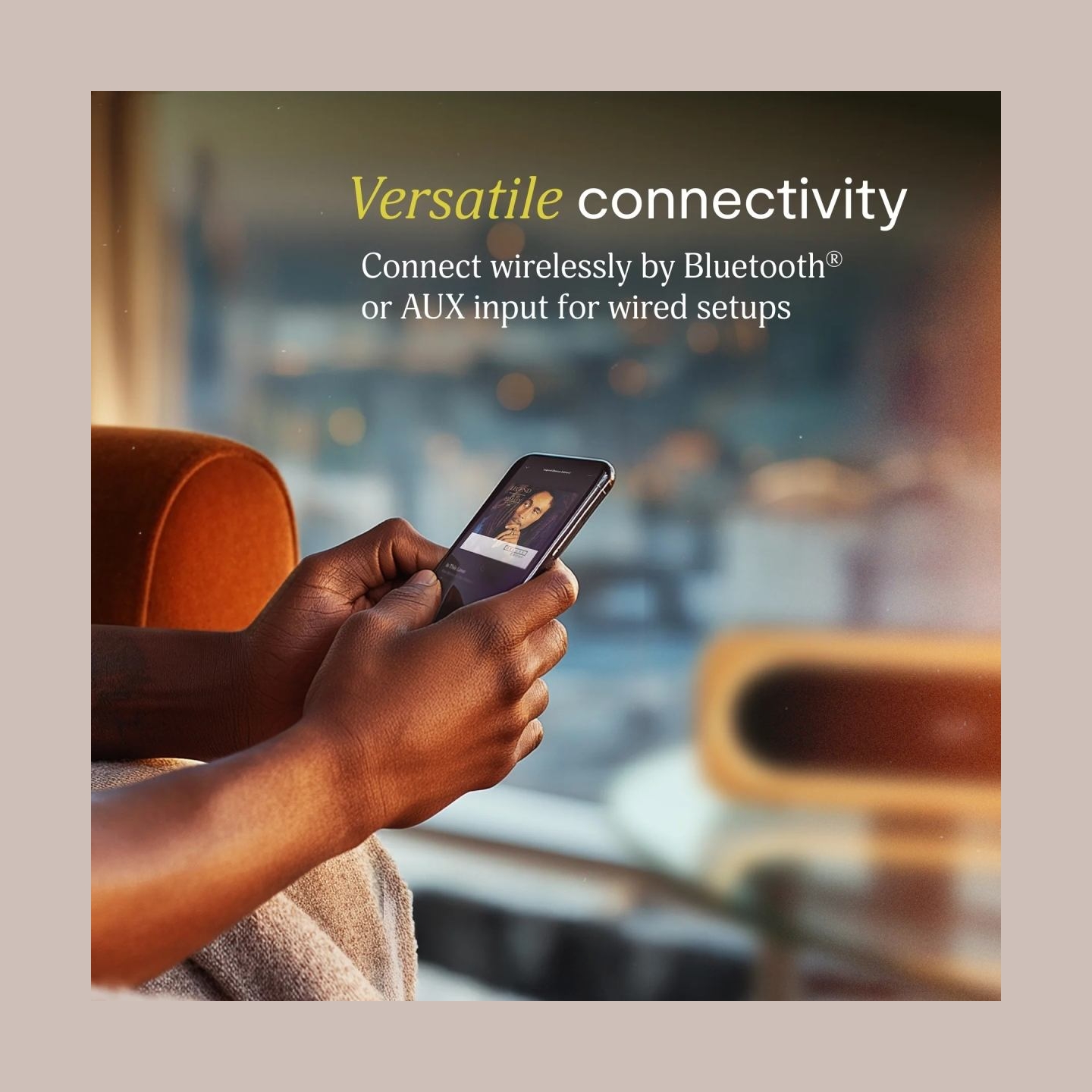 Marley Speaker | Get Together 3 | Bluetooth | Signature Black | Wireless connection
