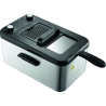 Brock DF 3001 SS 3,2L 2200W, Black/Steel