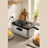 Brock DF 3001 SS 3,2L 2200W, Black/Steel