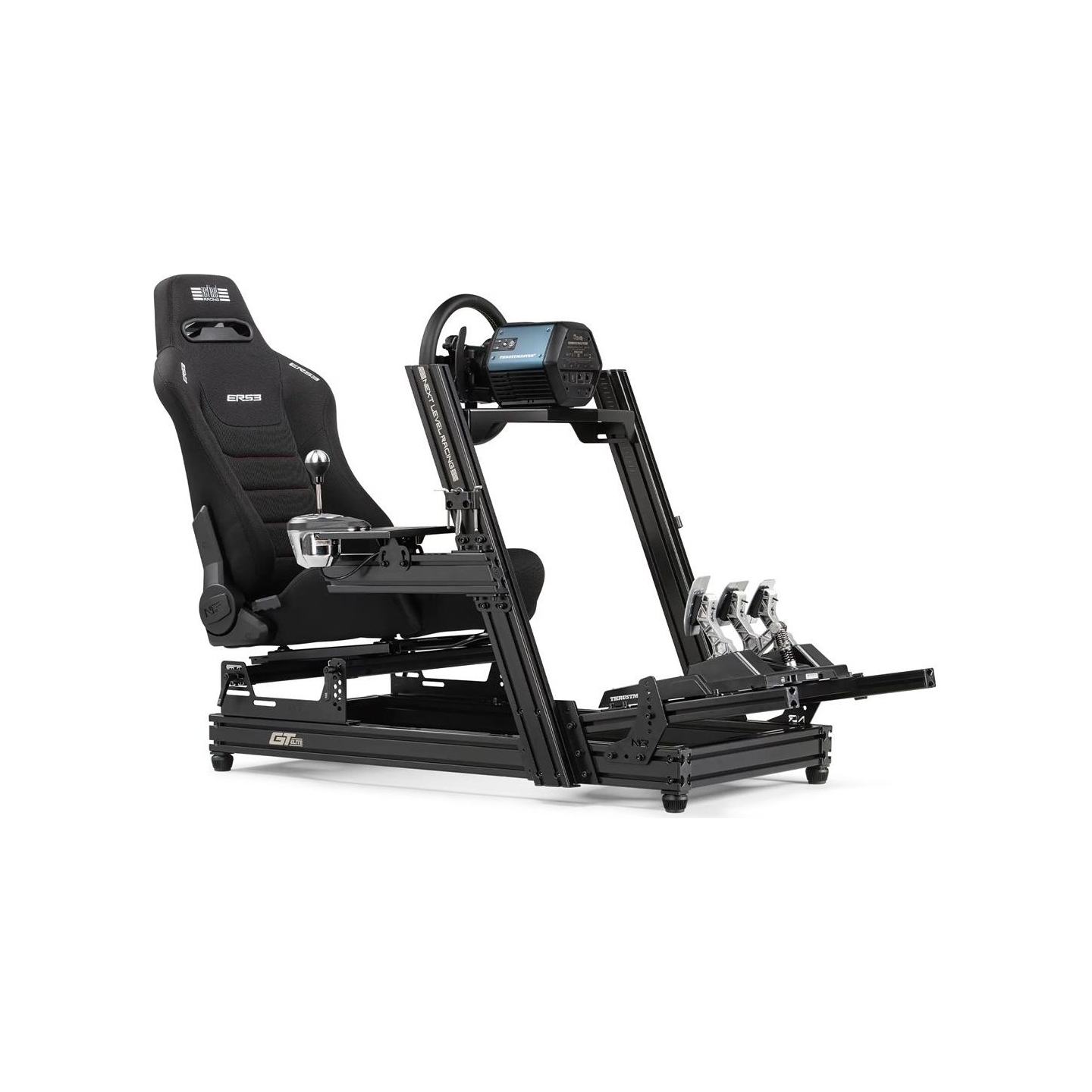 Next Level Racing | ERS3 Elite Fabric & Mesh Edition | Reclining Seat | SIMAERO Mesh Fabric | Black