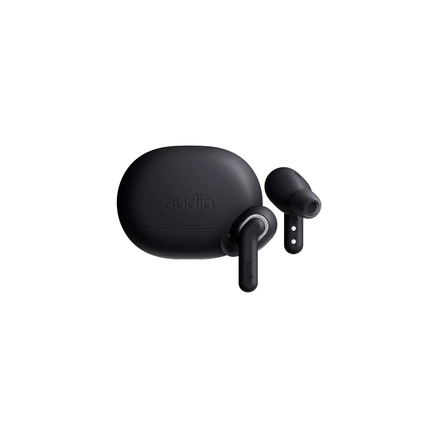 Sudio Earbuds | E4 Pro | Bluetooth | In-ear | Microphone | Midnight Black | Noise canceling | Noise reduction | Wireless