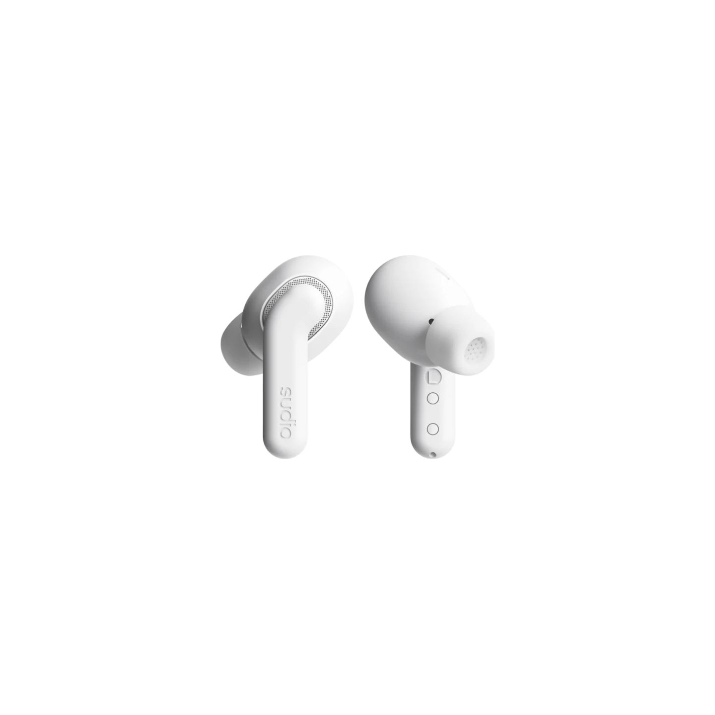 Sudio Earbuds | E4 Pro | Bluetooth | In-ear | Microphone | Cloud White | Noise canceling | Noise reduction | Wireless