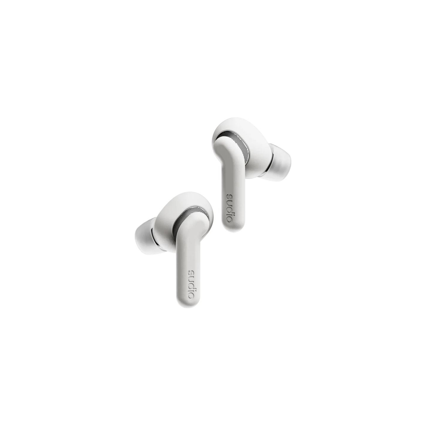 Sudio Earbuds | E4 Pro | Bluetooth | In-ear | Microphone | Cloud White | Noise canceling | Noise reduction | Wireless