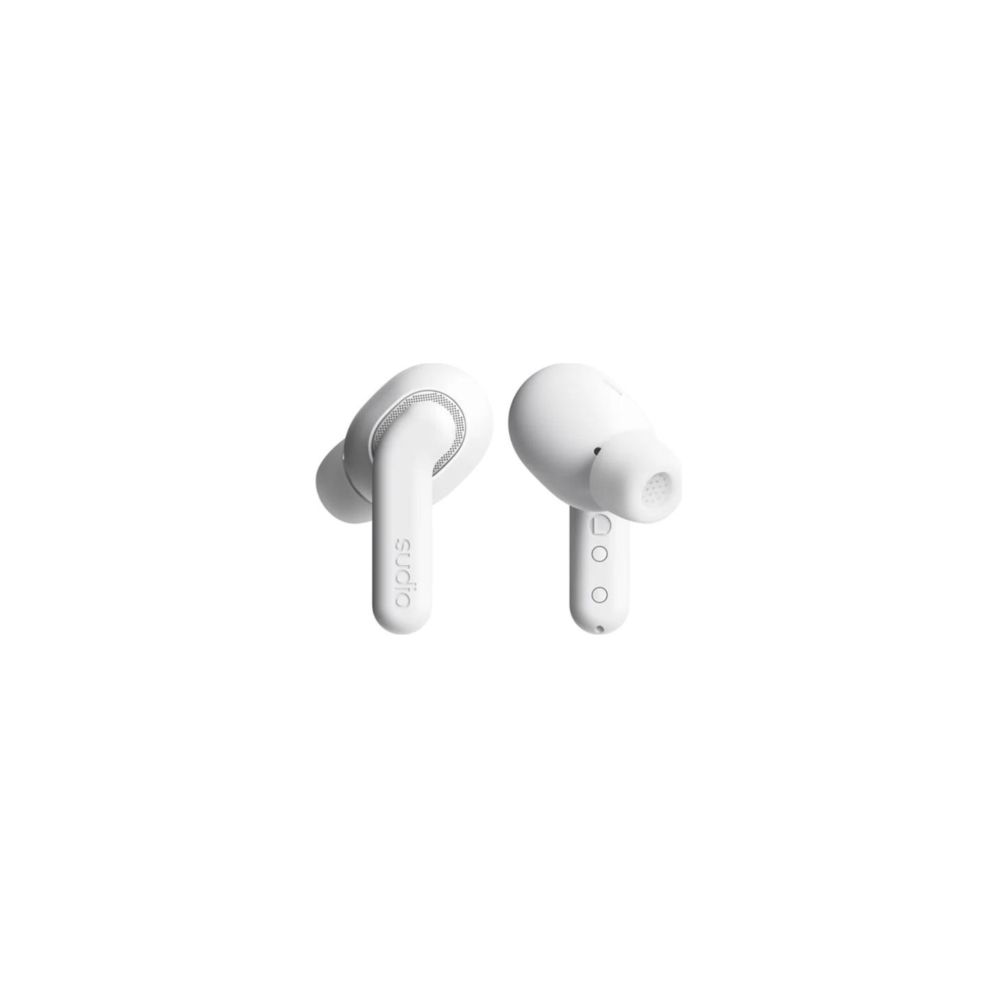 Sudio Earbuds | E4 Pro | Bluetooth | In-ear | Microphone | Cloud White | Noise canceling | Noise reduction | Wireless