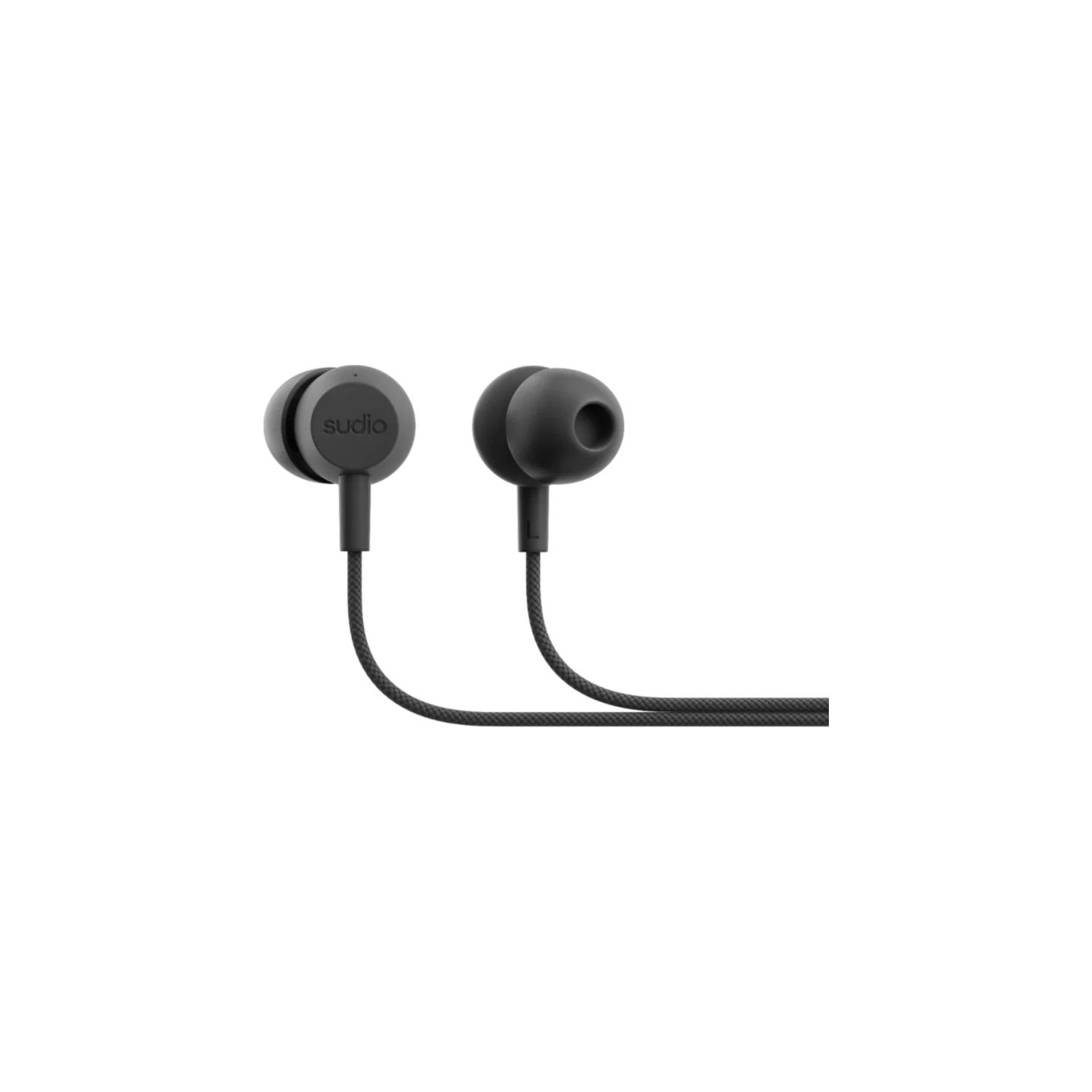 Sudio Earbuds | V3 | USB-C | In-ear | Microphone | Dusty Black