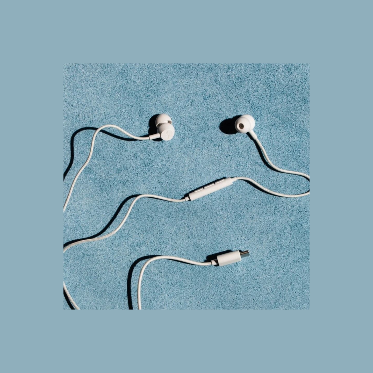 Sudio Earbuds | V3 | USB-C | In-ear | Microphone | Grey White