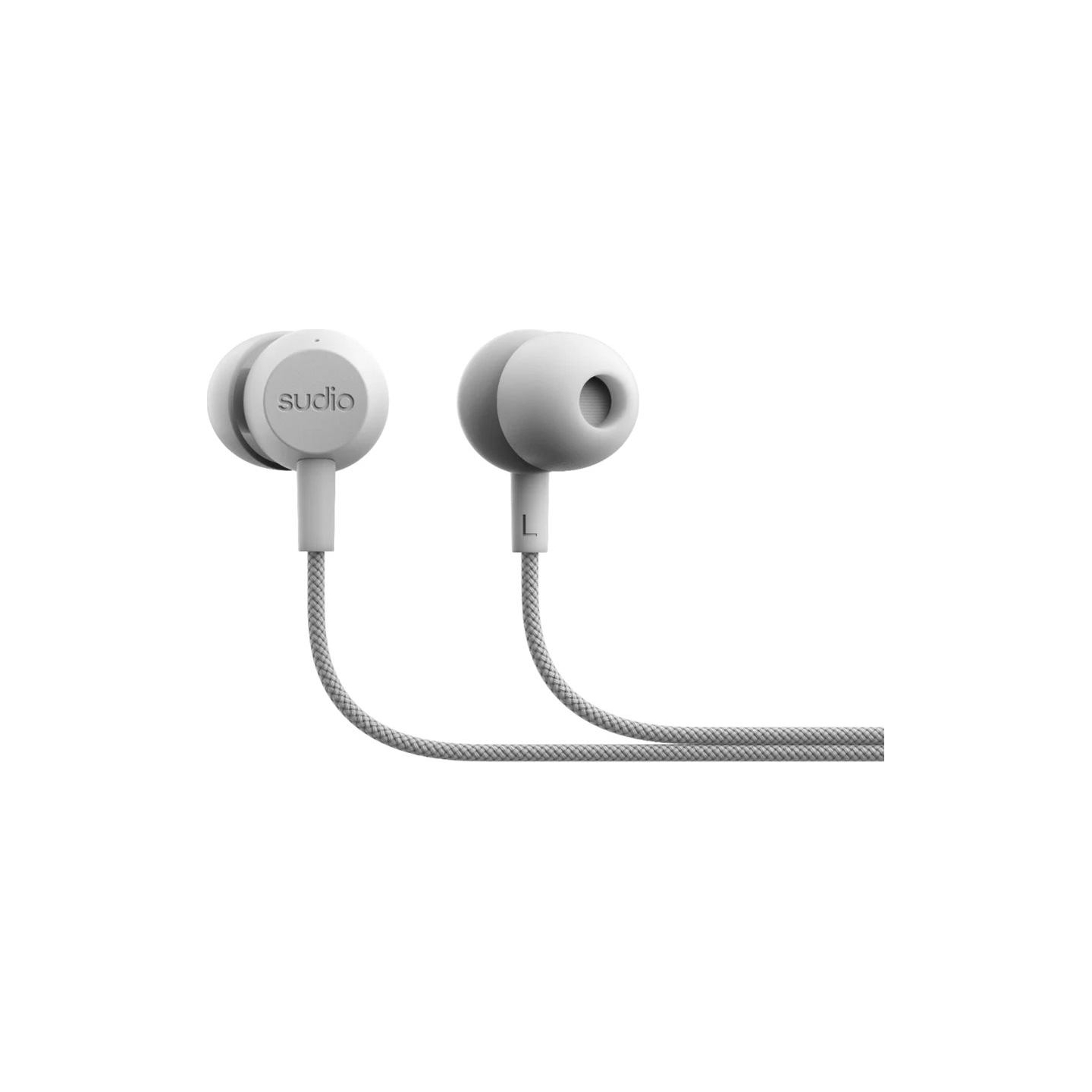 Sudio Earbuds | V3 | USB-C | In-ear | Microphone | Grey White