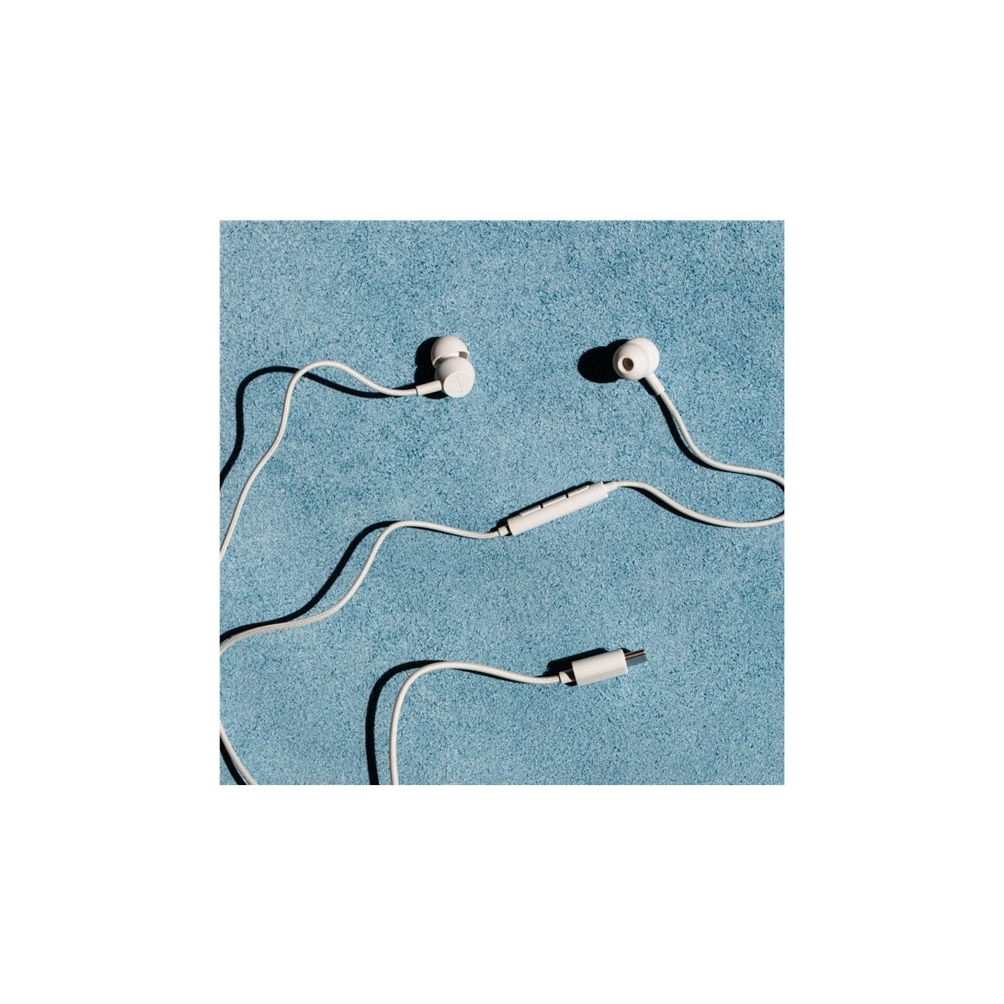 Sudio Earbuds | V3 | USB-C | In-ear | Microphone | Grey White