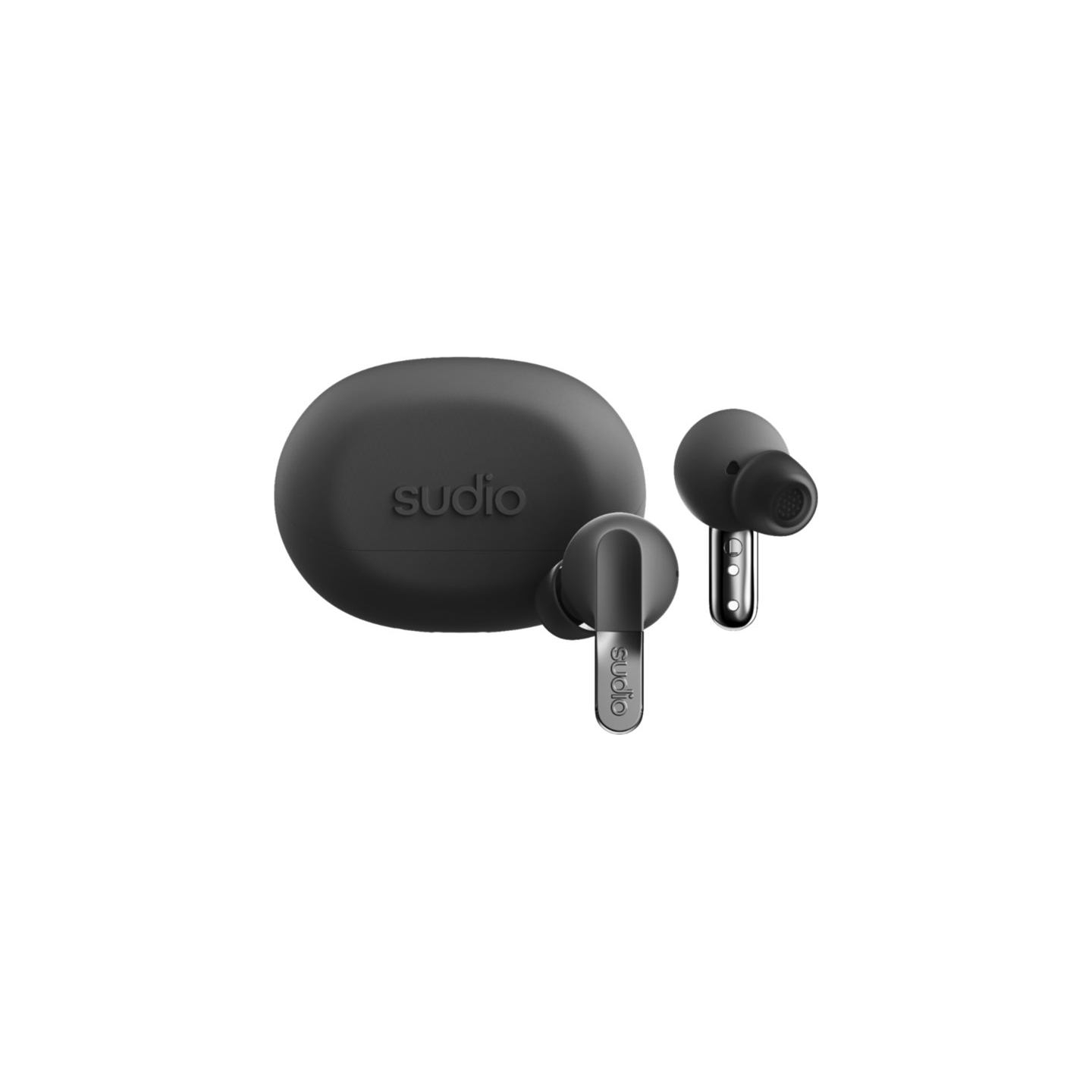 Sudio Earbuds | N3 Pro | Bluetooth | In-ear | Microphone | Titanium Black | Noise canceling | Wireless
