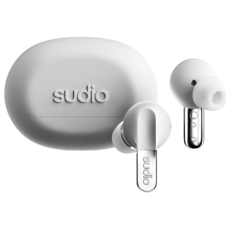 Sudio Earbuds | N3 Pro | Bluetooth | In-ear | Microphone | Chrome White | Noise canceling | Wireless