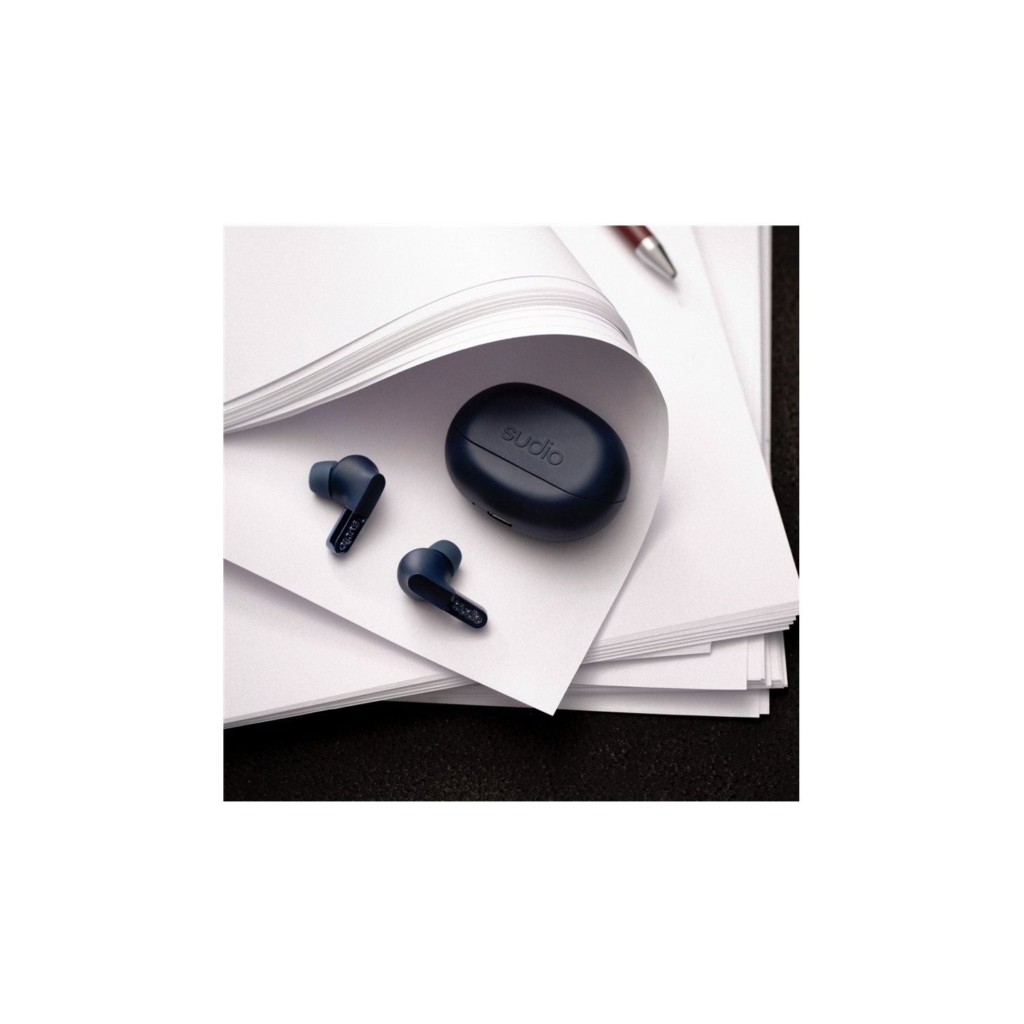 Sudio Earbuds | N3 Pro | Bluetooth | In-ear | Microphone | Midnight Navy | Noise canceling | Wireless