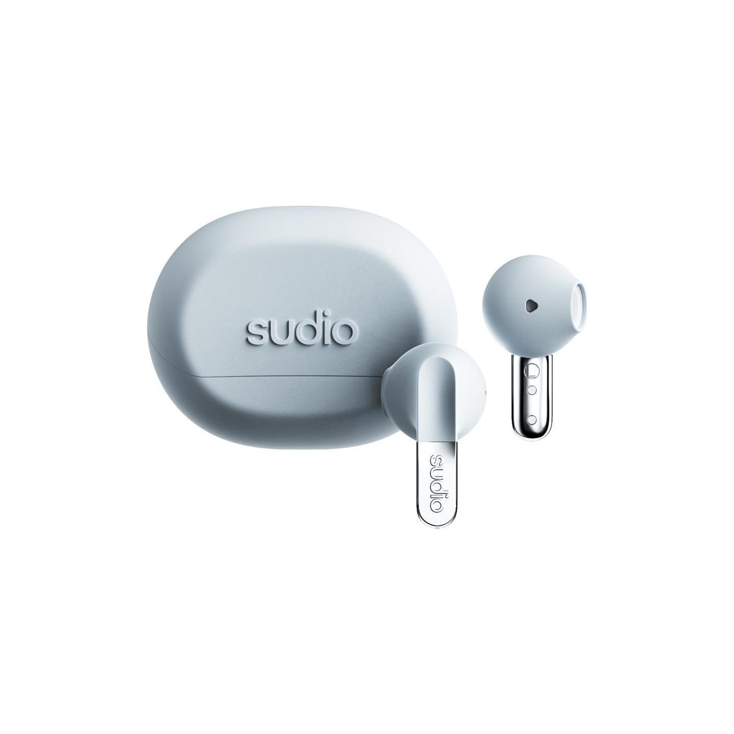 Sudio Earbuds | N3 | Bluetooth | On-ear | Microphone | Misty Blue | Wireless
