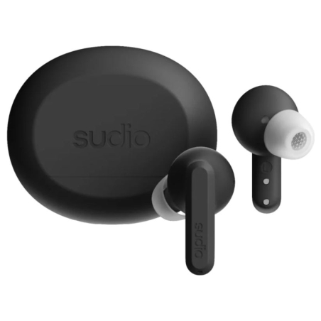 Sudio Earbuds | A3 Pro | Bluetooth | In-ear | Microphone | Cloudy Black | Noise canceling | Wireless