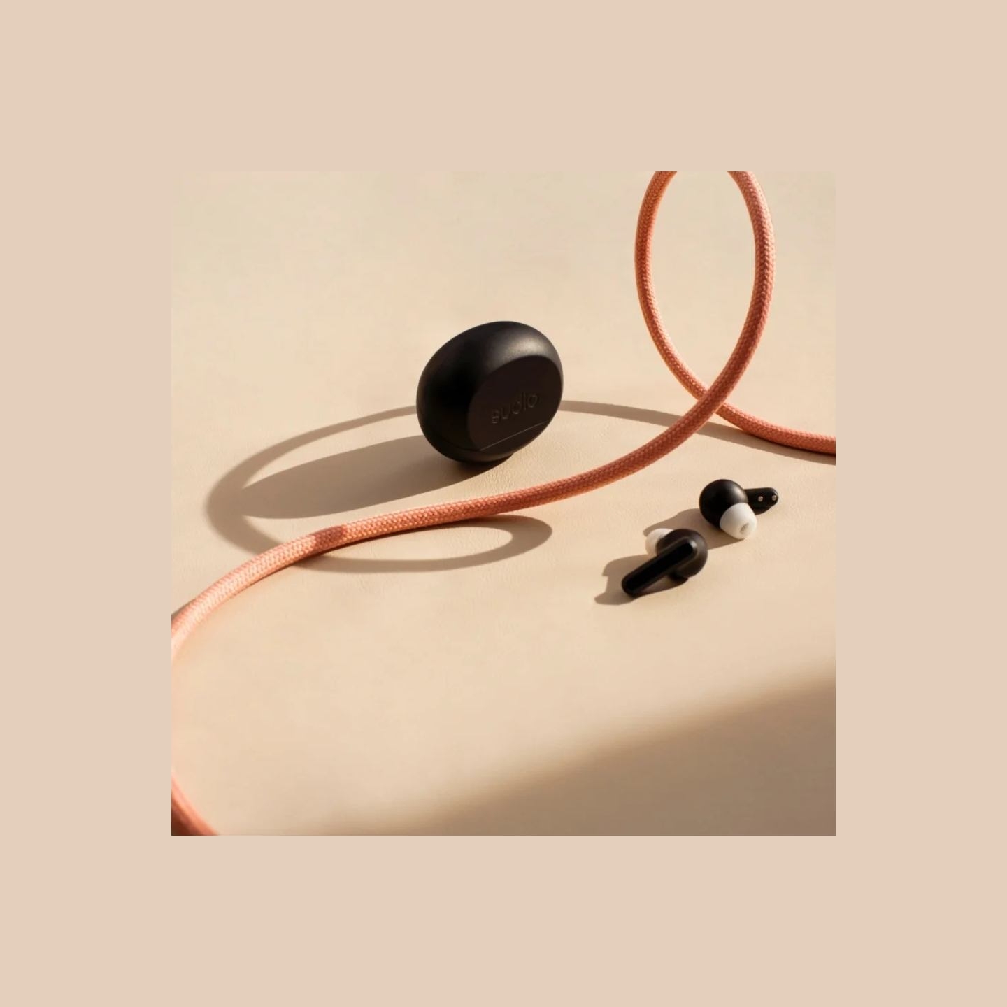 Sudio Earbuds | A3 Pro | Bluetooth | In-ear | Microphone | Cloudy Black | Noise canceling | Wireless