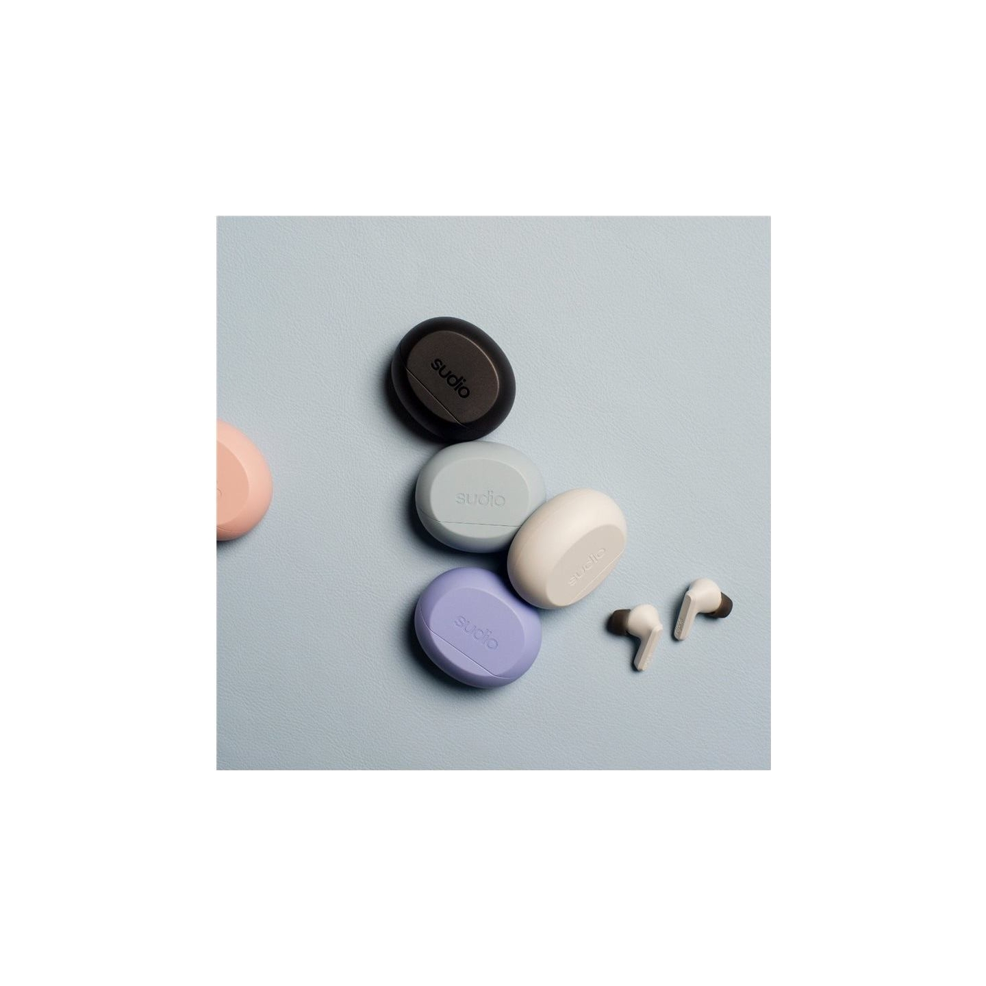 Sudio Earbuds | A3 Pro | Bluetooth | In-ear | Microphone | Cloudy Black | Noise canceling | Wireless
