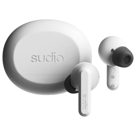 Sudio Earbuds | A3 Pro | Bluetooth | In-ear | Microphone | Fog White | Noise canceling | Wireless