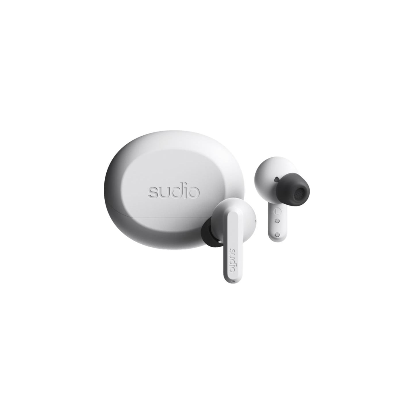 Sudio Earbuds | A3 Pro | Bluetooth | In-ear | Microphone | Fog White | Noise canceling | Wireless
