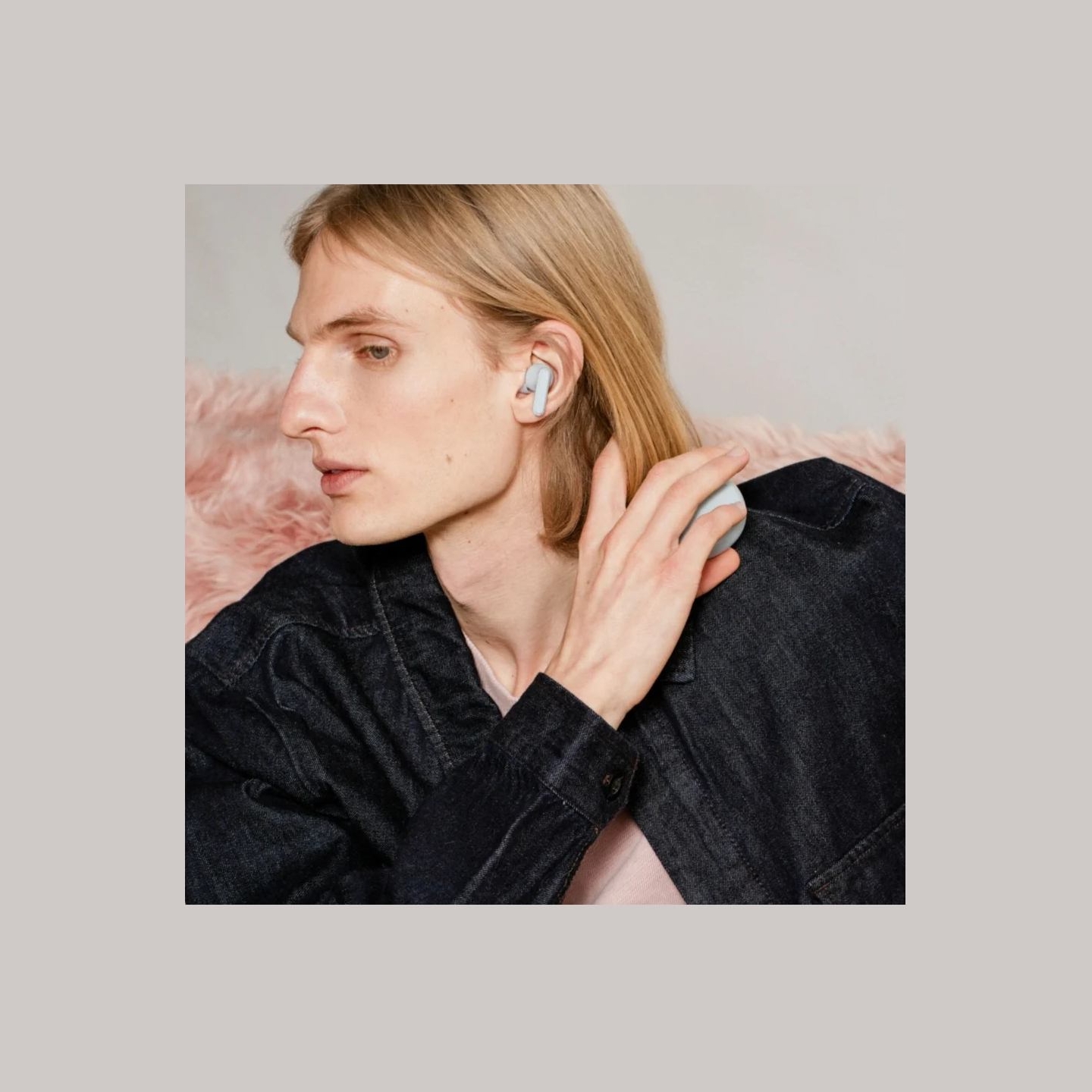 Sudio Earbuds | A3 Pro | Bluetooth | In-ear | Microphone | Powder Blue | Noise canceling | Wireless