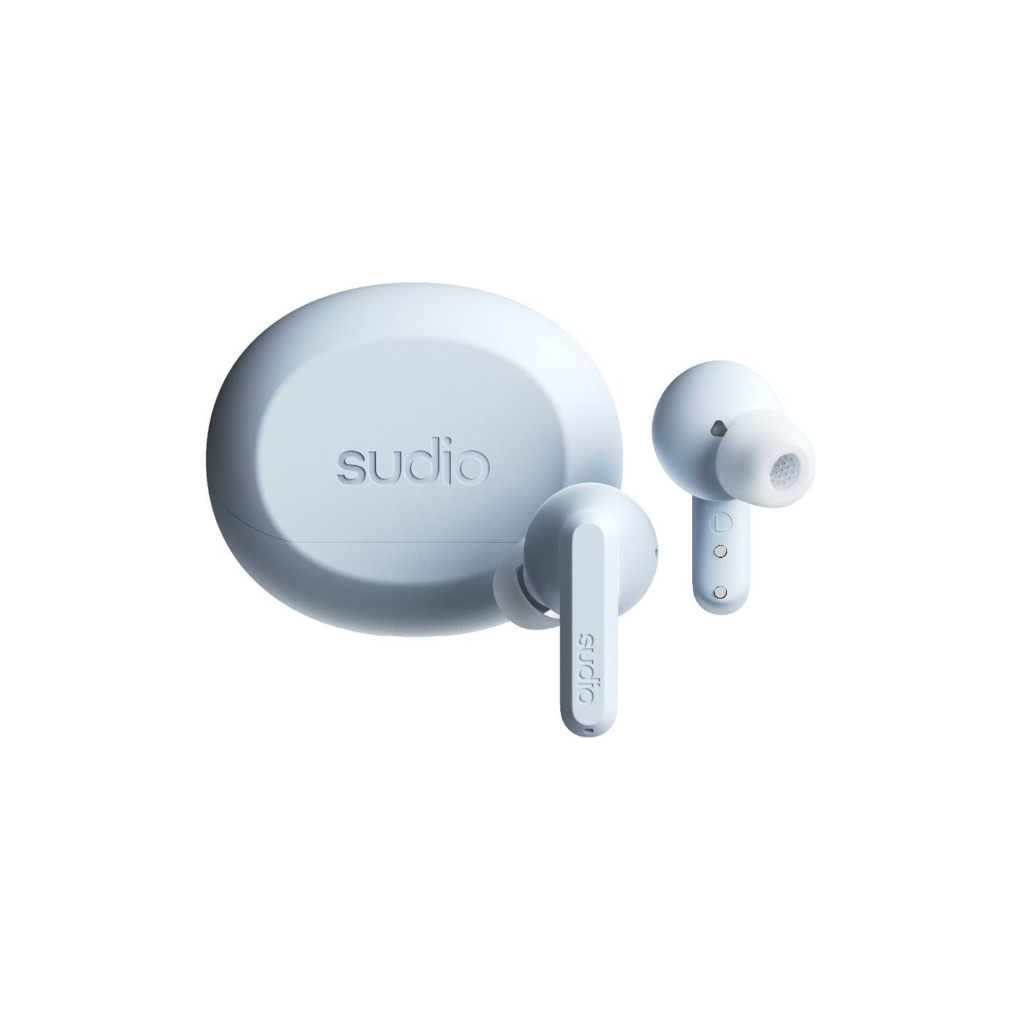 Sudio Earbuds | A3 Pro | Bluetooth | In-ear | Microphone | Powder Blue | Noise canceling | Wireless