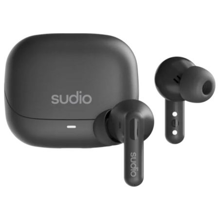 Sudio Earbuds | C8 | Bluetooth | Microphone | Black | Noise canceling | Noise reduction | Wireless