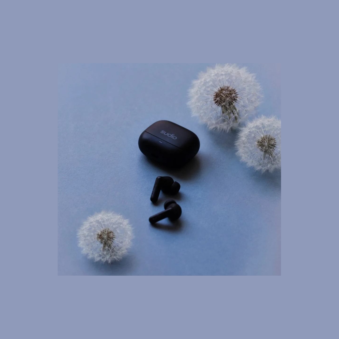 Sudio Earbuds | C8 | Bluetooth | Microphone | Black | Noise canceling | Noise reduction | Wireless
