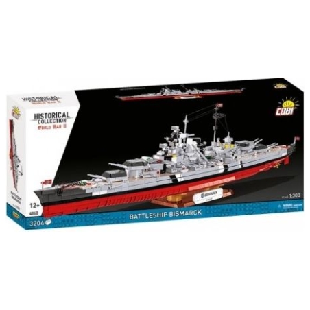 Cobi Klocki Blocks Battleship Bismarck 3204 pcs.