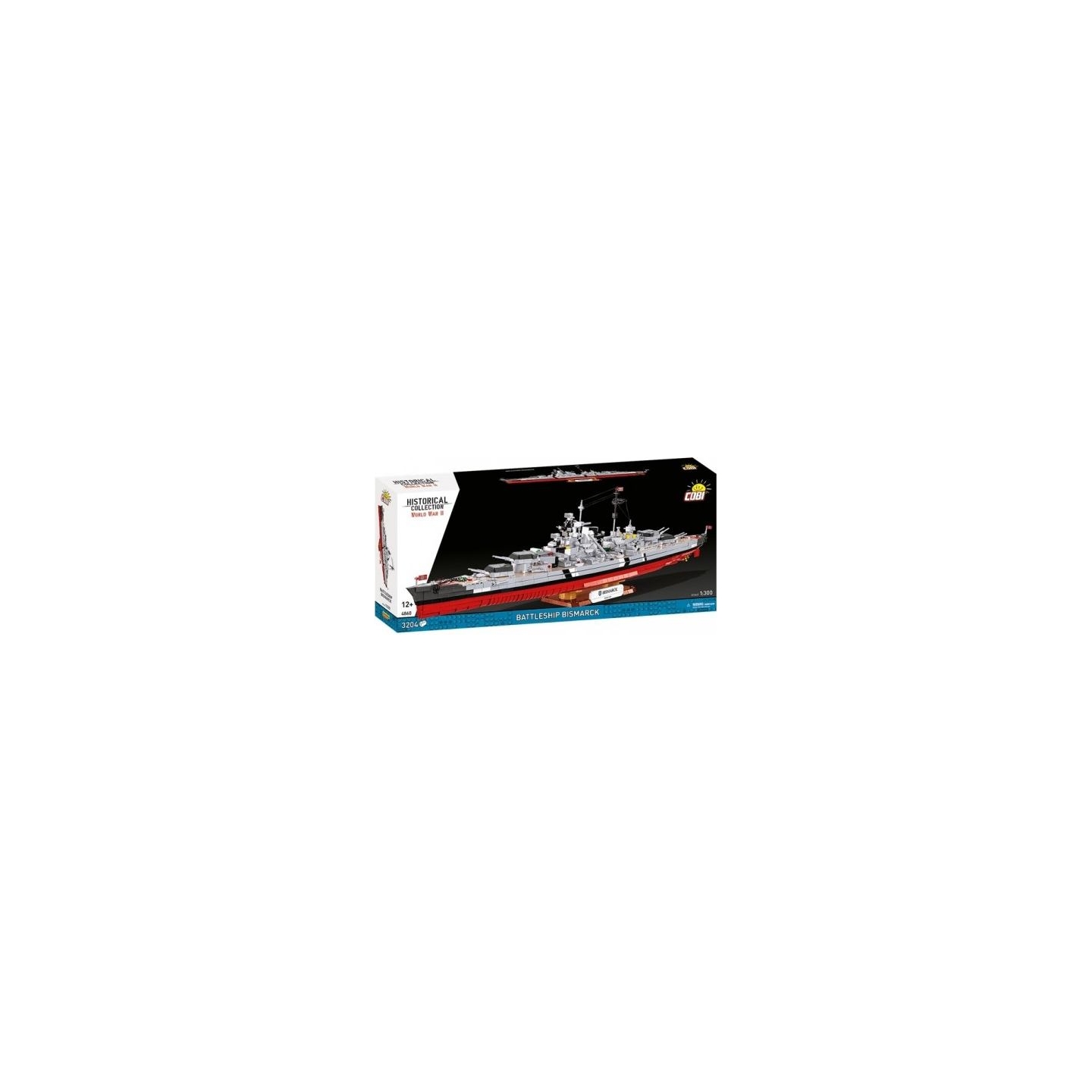 Cobi Klocki Blocks Battleship Bismarck 3204 pcs.