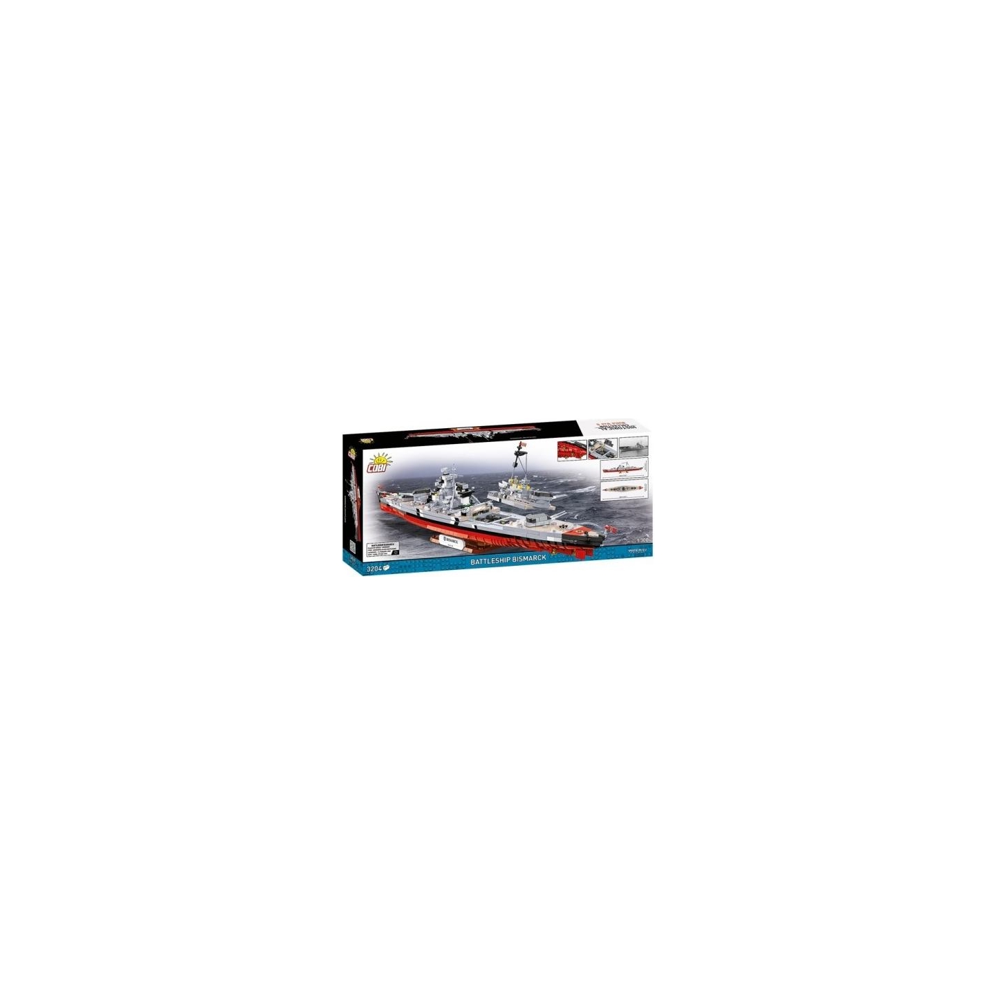 Cobi Klocki Blocks Battleship Bismarck 3204 pcs.