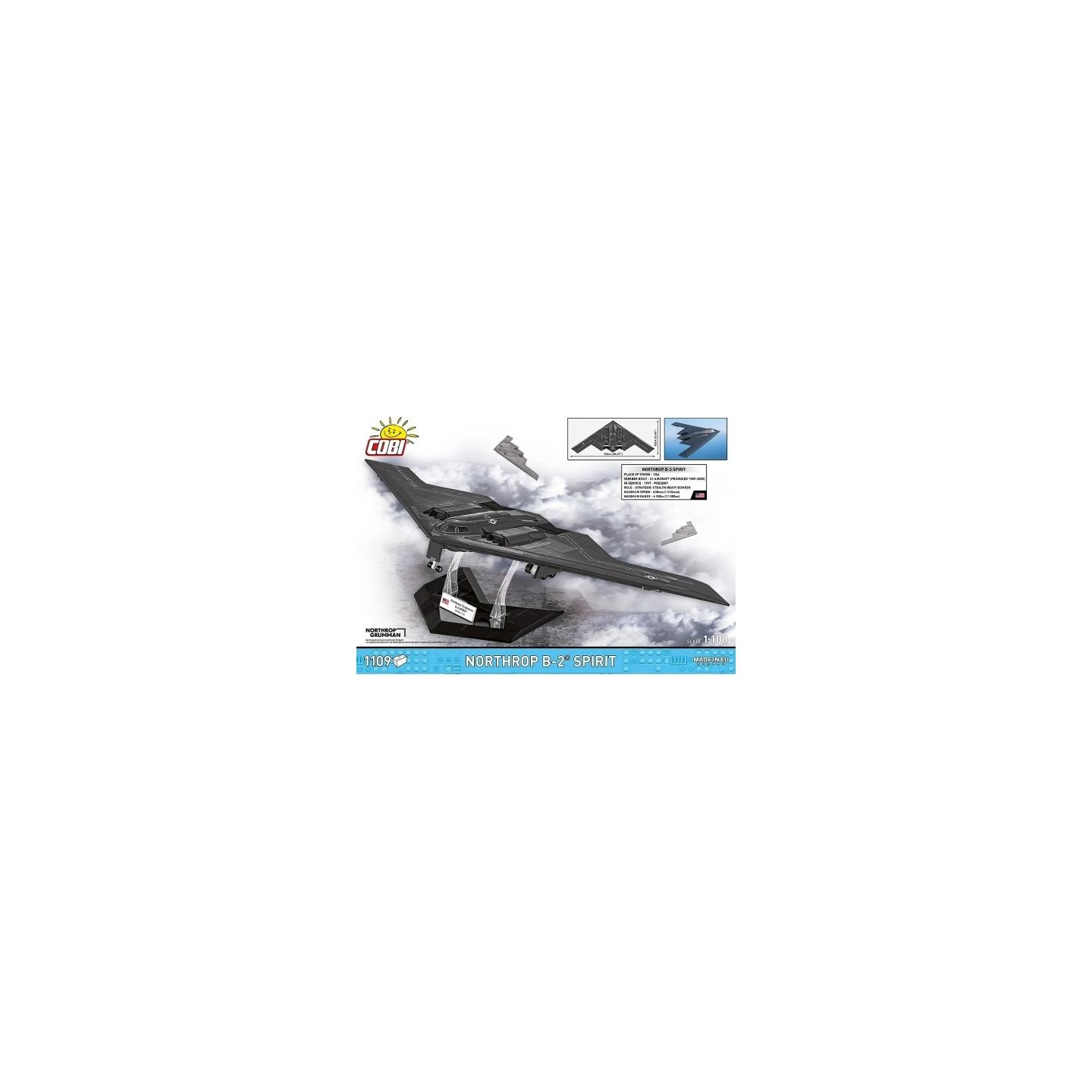 Cobi Klocki Blocks Northrop B-2 Spirit 1109 blocks