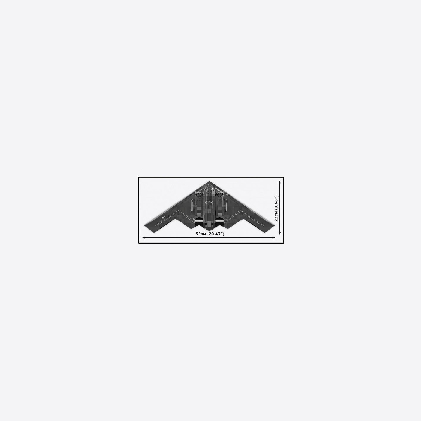 Cobi Klocki Blocks Northrop B-2 Spirit 1109 blocks