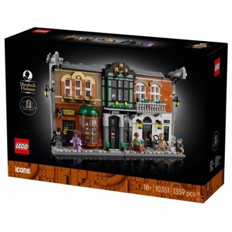 Lego Blocks Icons 10351 Sherlock Holmes: Book nook