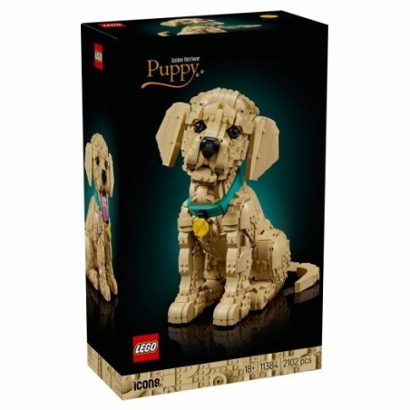 Lego Bricks Icons 11384 Golden Retriever Puppy