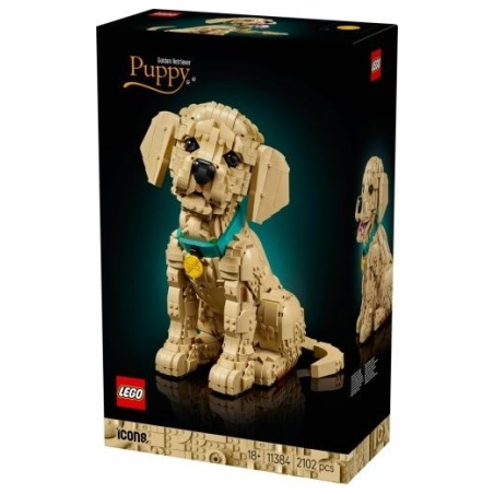 Lego Bricks Icons 11384 Golden Retriever Puppy