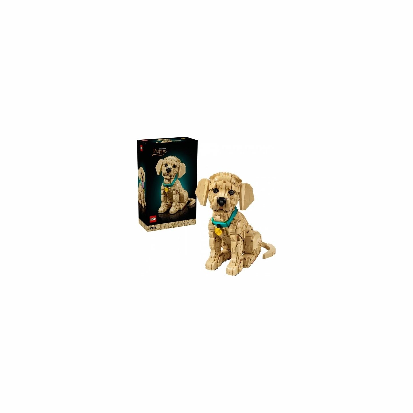 Lego Bricks Icons 11384 Golden Retriever Puppy