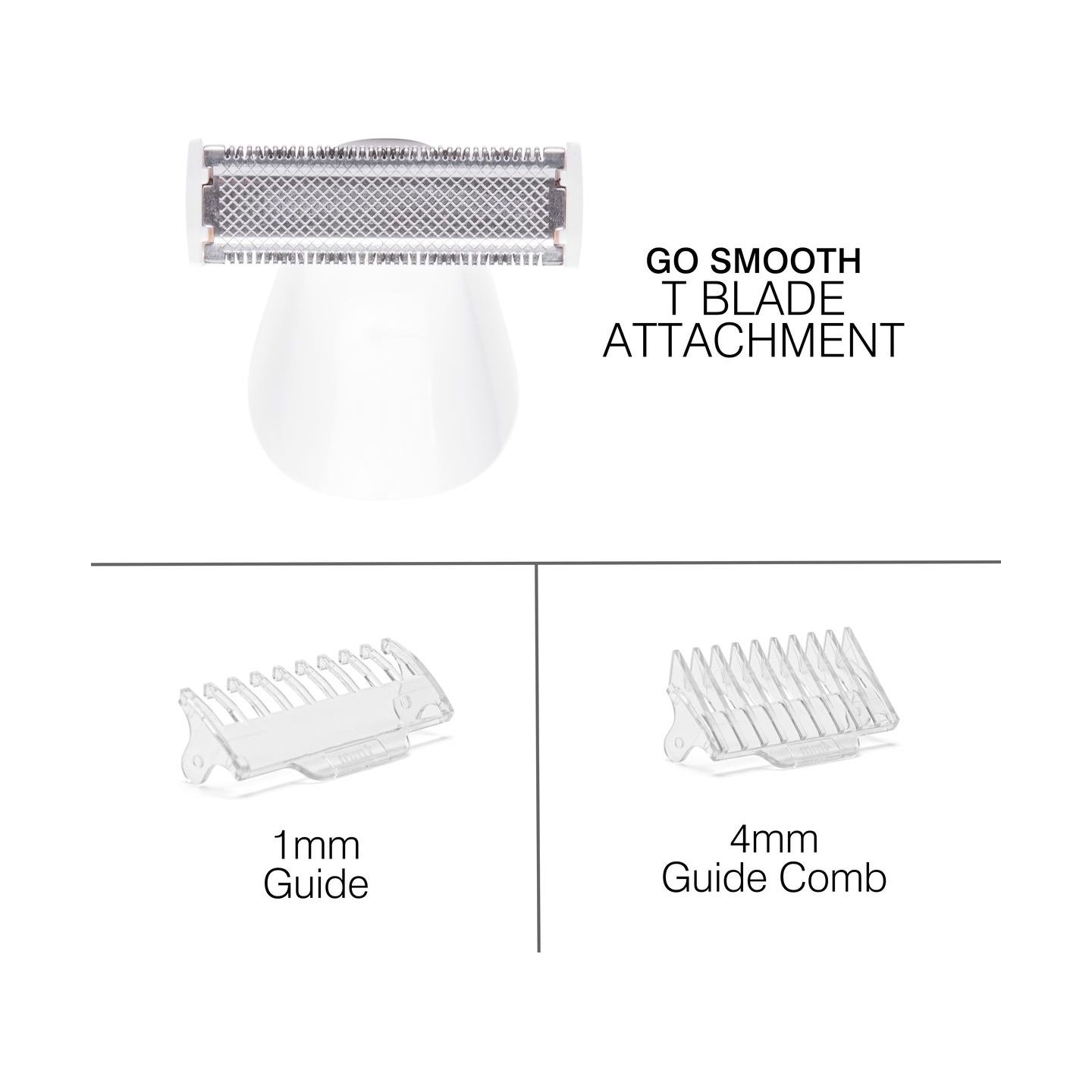 RIO SHTR-EU/1.3 Go Smooth 4-In-1 Lady Shaver & Bikini Trimmer, White