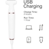 RIO SHTR-EU/1.3 Go Smooth 4-In-1 Lady Shaver & Bikini Trimmer, White