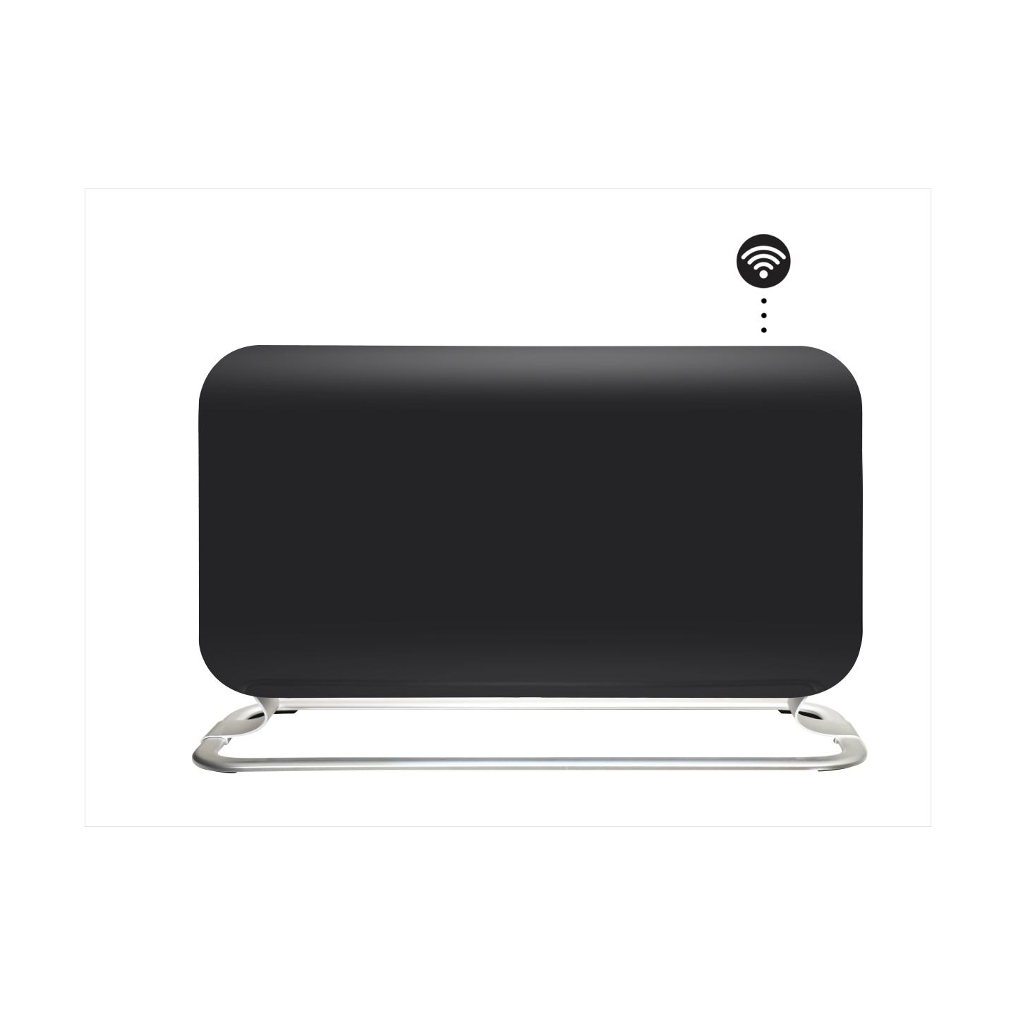Mill CO1200WIFI3BLACK GEN3 Convection Heater, 1200W, Steel fronts, LED display, Black | Mill | Heater | CO1200WIFI3BLACK GEN3 | 