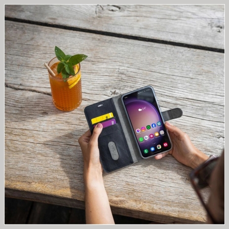Fixed Opus | Book Case | Xiaomi | Redmi Note 15 Pro 5G | Leather | Black