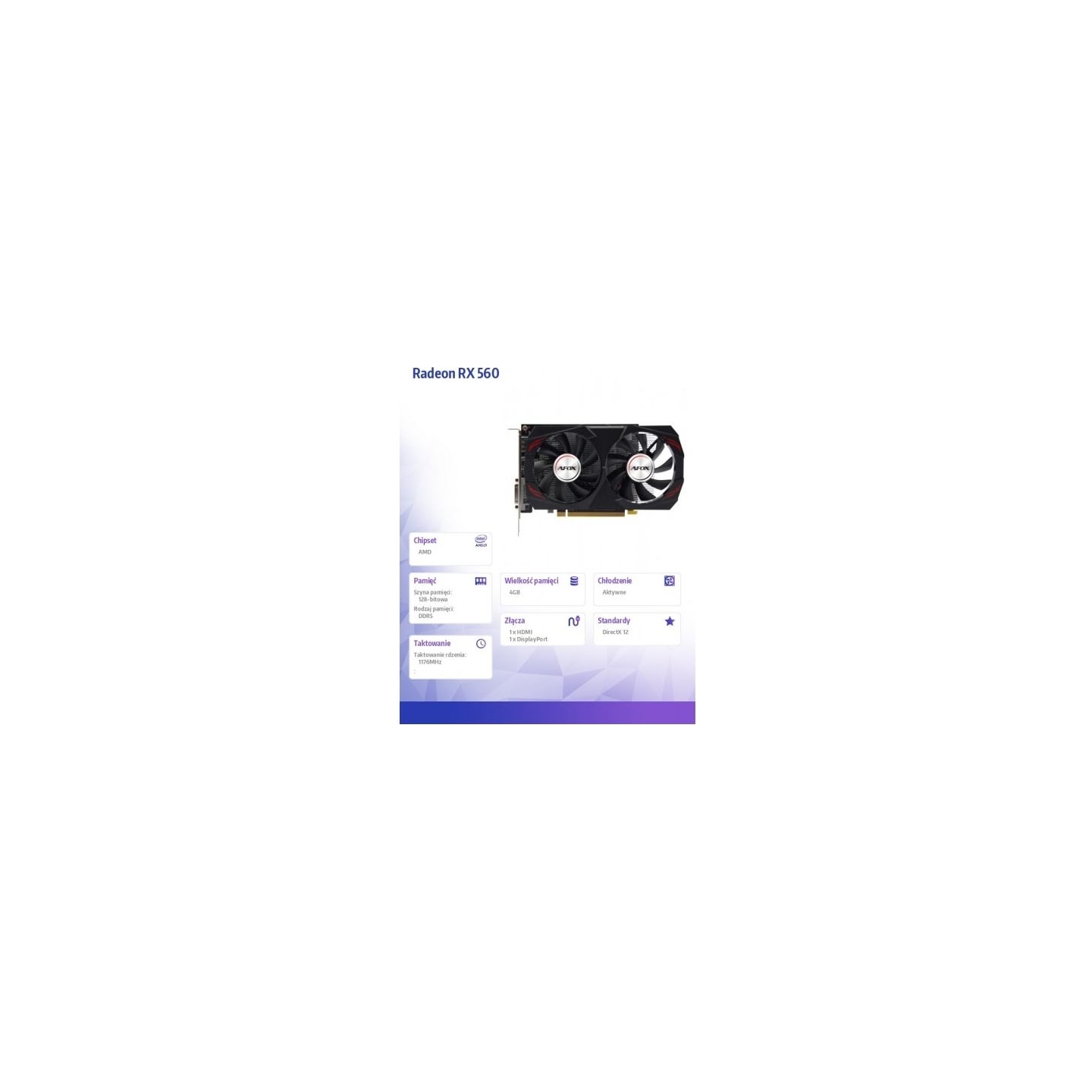 Afox Radeon RX 560 4GB GDDR5