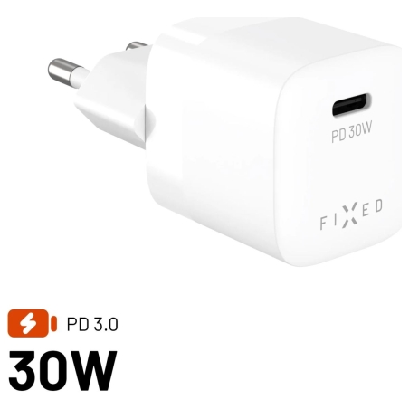 Fixed Mini USB-C GaN Charger 30W