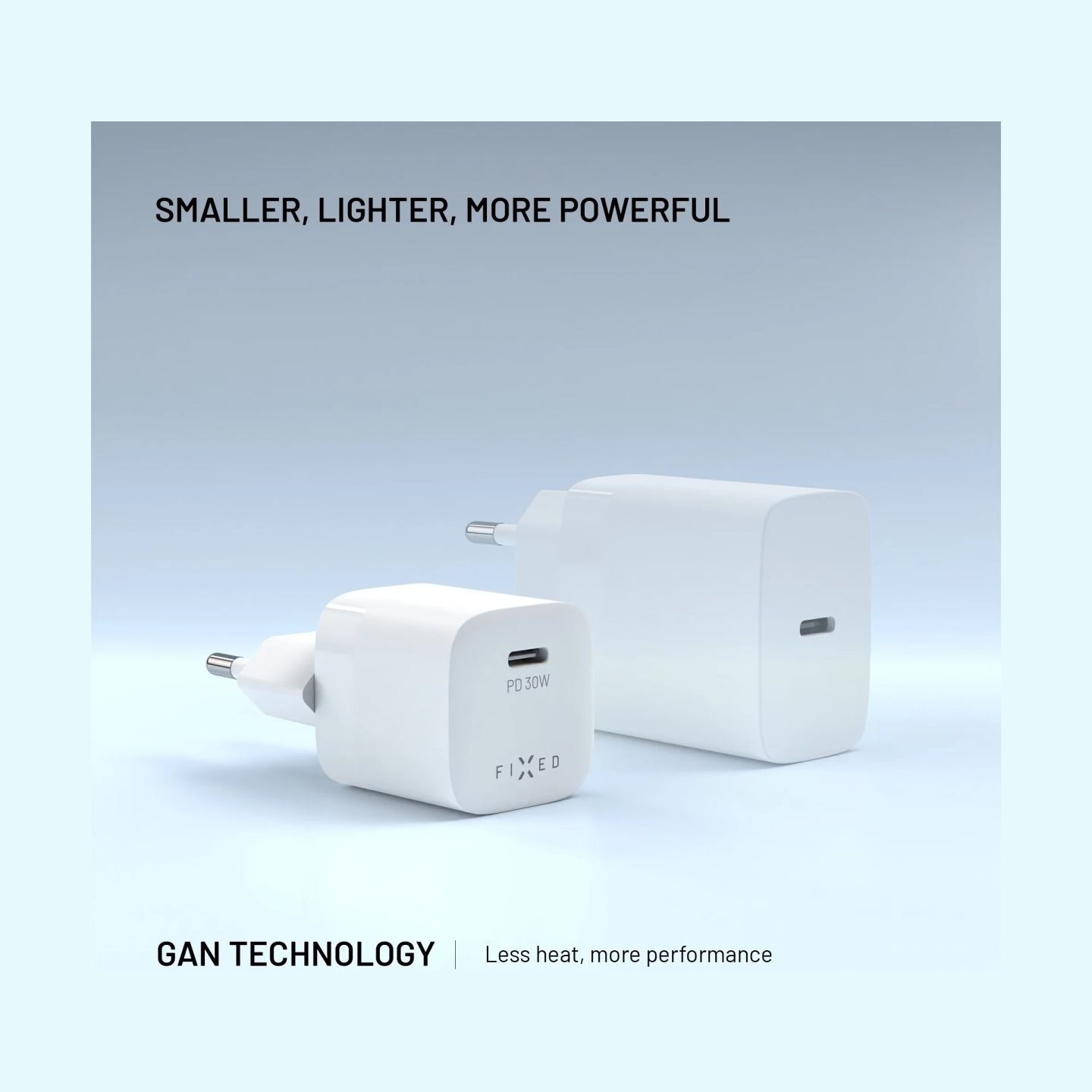 Fixed Mini USB-C GaN Charger 30W