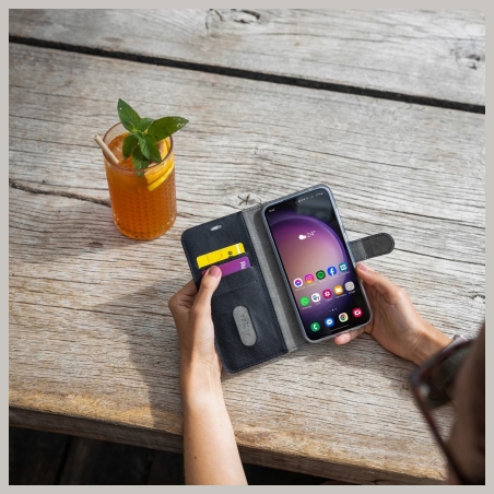 Fixed Opus | Book Case | Honor | Magic 8 Lite 5G | Synthetic leather | Black